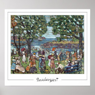 Maurice Prendergast Zedign Art Poster #4
