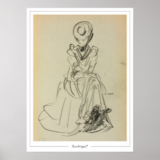 Maurice Prendergast Zedign Art Poster #579 (Front)