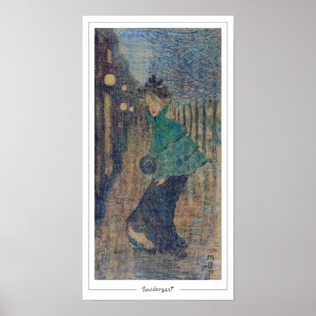 Maurice Prendergast Zedign Art Poster #614 (Front)