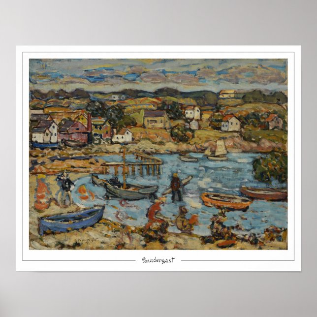 Maurice Prendergast Zedign Art Poster #646 (Front)