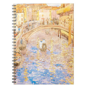Maurice Prendergast's Venetian Canal Scene Notebook