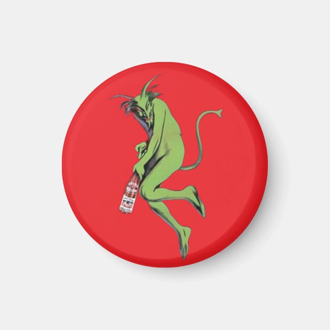 Maurin Quina Green Devil Magnet (Front)