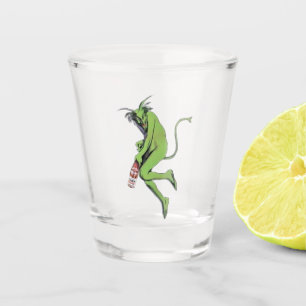 Maurin Quina Green Devil Shot Glass