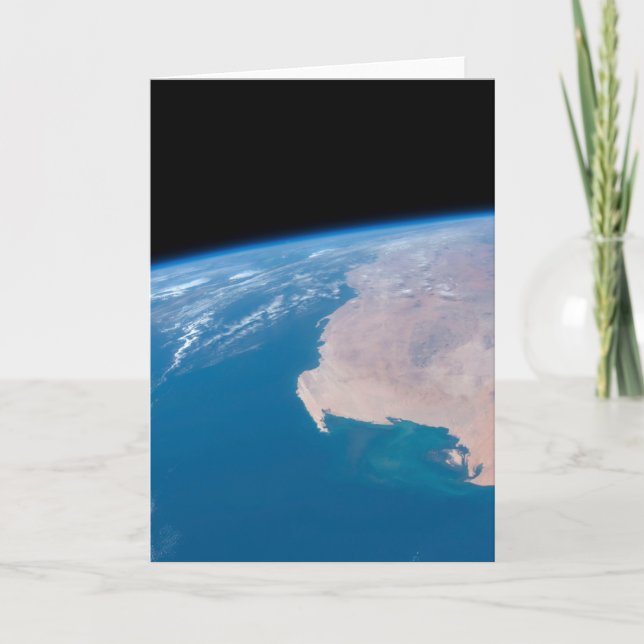 Mauritania And Western Sahara Off Coast Of Africa Card (Front)