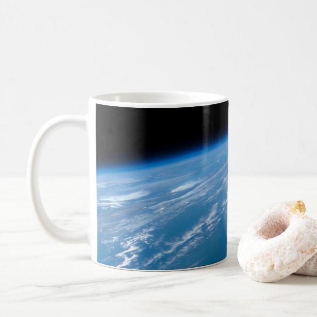 Mauritania And Western Sahara Off Coast Of Africa Coffee Mug (With Donut)
