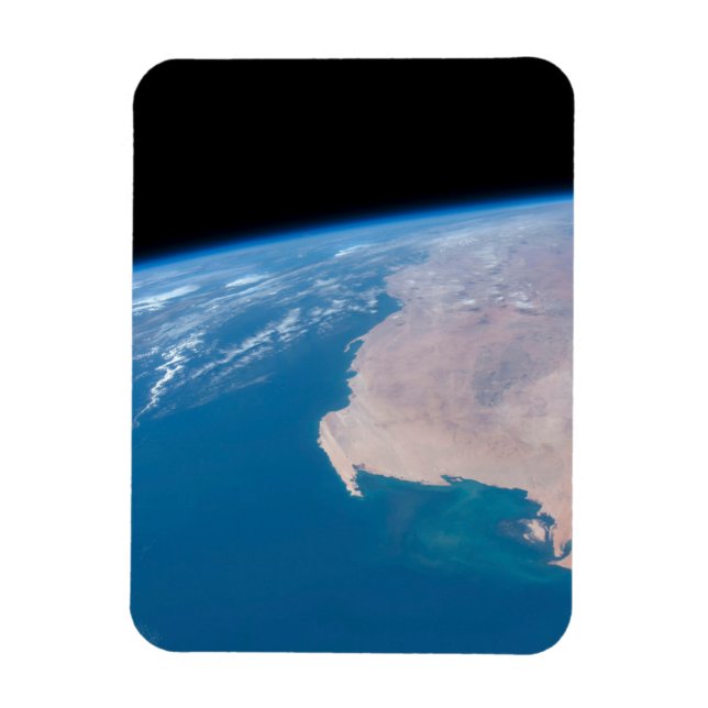 Mauritania And Western Sahara Off Coast Of Africa Magnet (Vertical)