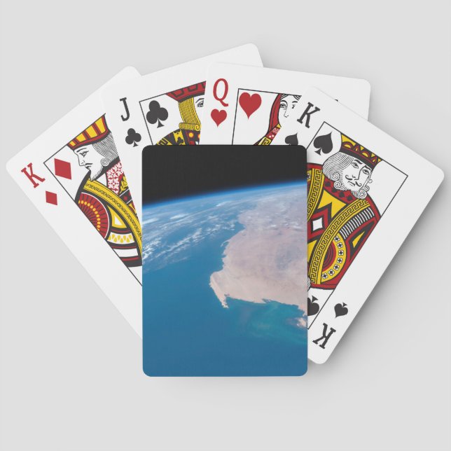 Mauritania And Western Sahara Off Coast Of Africa Playing Cards (Back)