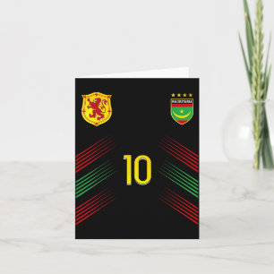 Mauritania Flag Mauritanian Pride Lovers Card