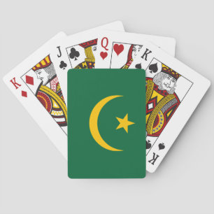 Mauritania Flag Playing Cards