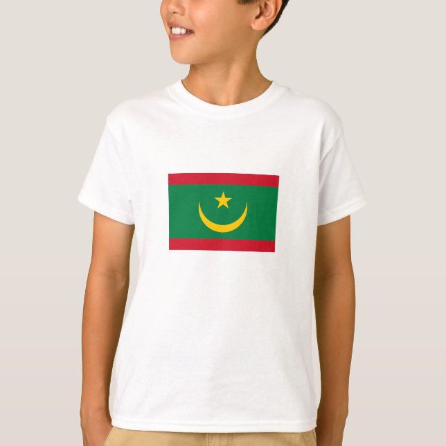 Mauritania Flag T-Shirt (Front)