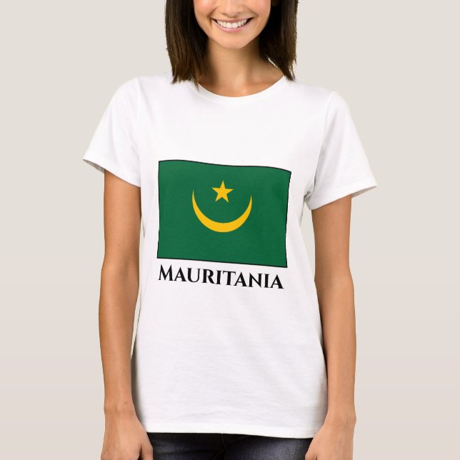 Mauritania Flag T-Shirt (Front)