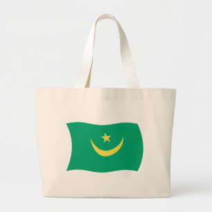 Mauritania Flag Tote Bag