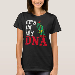 Mauritania Its In My Dna Mauritanian Flag Mauritan T-Shirt