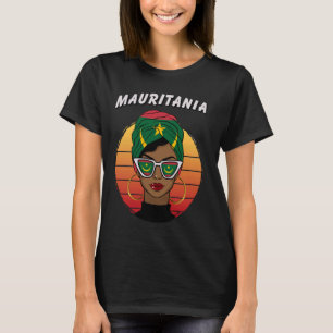 Mauritania, Mauritanian Flag, Mauritania Girl, Mau T-Shirt