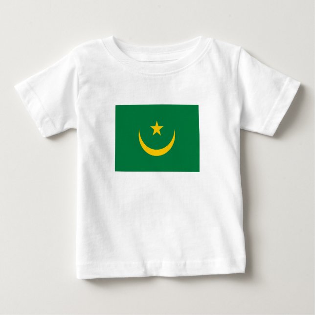 Mauritania Old Flag Baby T-Shirt (Front)