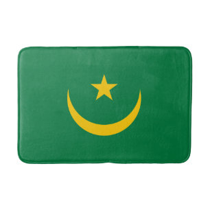 Mauritania Old Flag Bath Mat