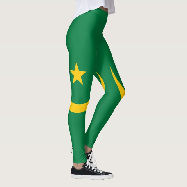 Mauritania Old Flag Leggings (Right)