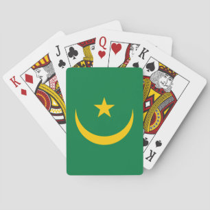 Mauritania Old Flag Playing Cards