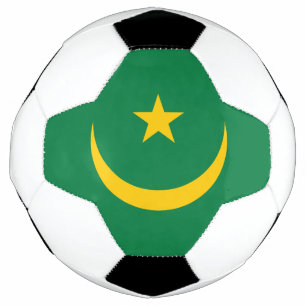 Mauritania Old Flag Soccer Ball
