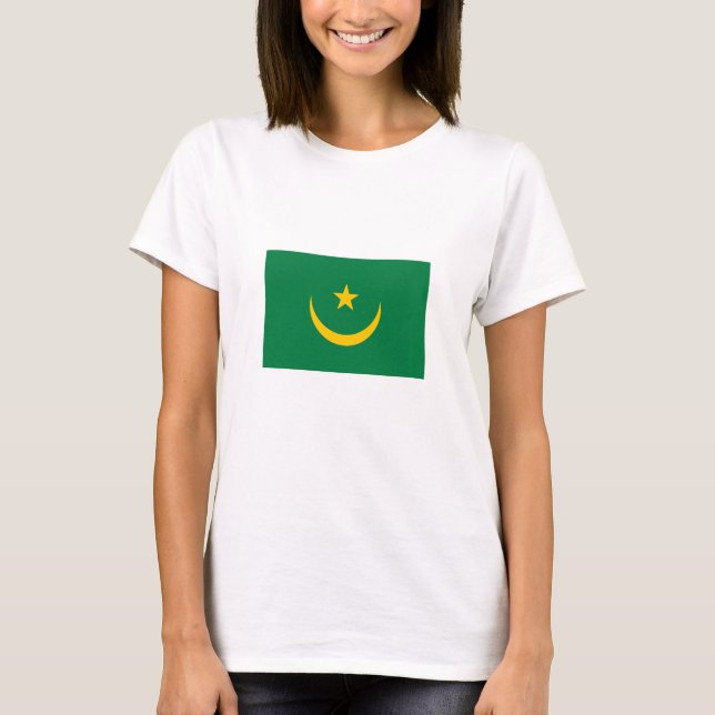 Mauritania Old Flag T-Shirt (Front)