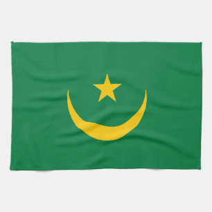 Mauritania Old Flag Tea Towel
