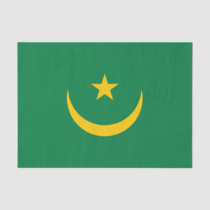 Mauritania Old Flag Tissue Paper