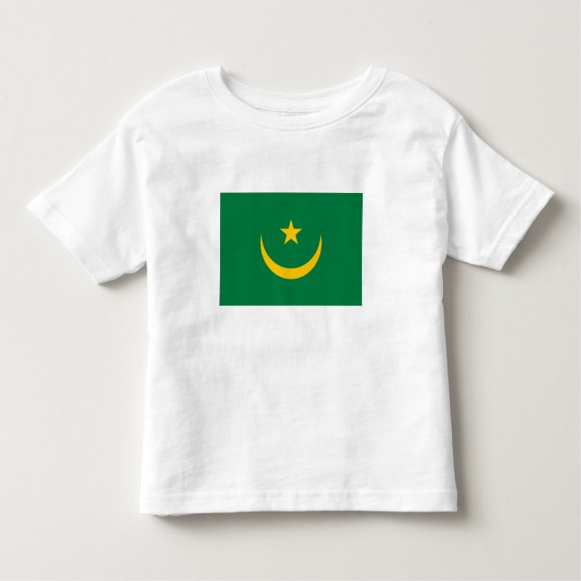 Mauritania Old Flag Toddler T-Shirt (Front)