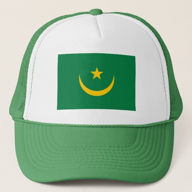 Mauritania Old Flag Trucker Hat (Front)