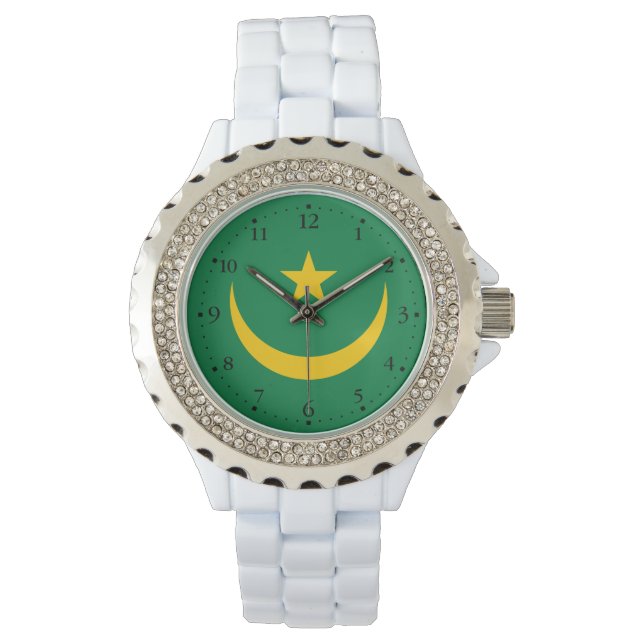 Mauritania Old Flag Watch (Front)