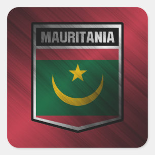 Mauritania Square Sticker