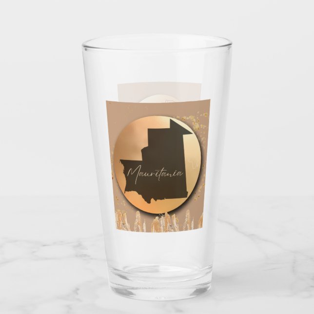Mauritania x Africa | 2 Sides Glass (Front)