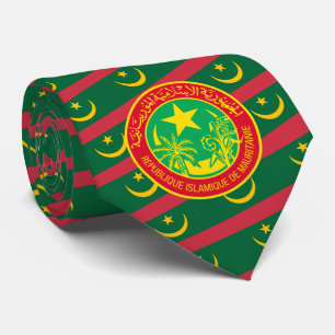 Mauritanian Flag & Seal, Flag of Mauritania Tie