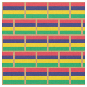 Mauritian Flag & Mauritius fashion Fabric /sports