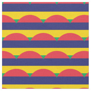 Mauritian Flag & Mauritius Trendy Fabric /fashion