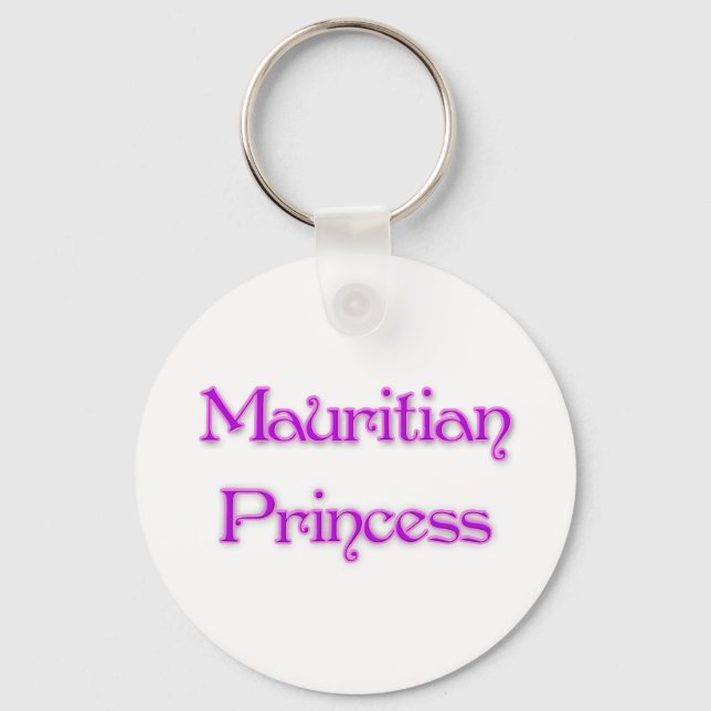 Mauritian Princess Key Ring (Front)
