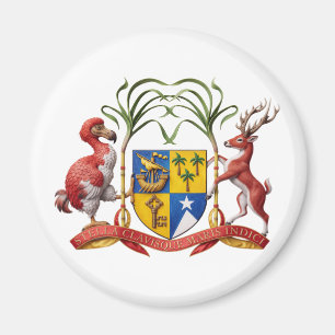 Mauritius coat arms country flag symbol emblem magnet