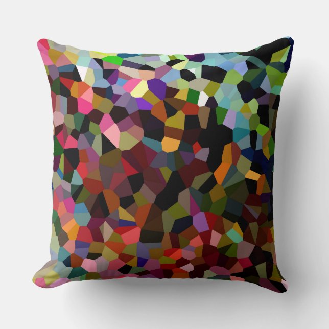 Mauritius Cotton Throw Pillow 20" x 20" (Front)