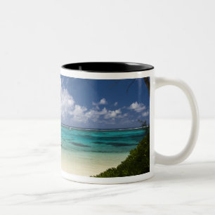 Mauritius, Eastern Mauritius, Belle Mare, East Two-Tone Coffee Mug