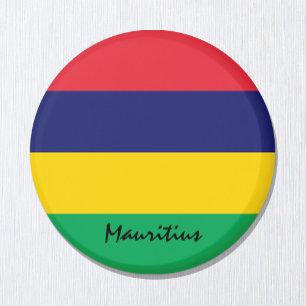 Mauritius flag & African - travel/sports fans Magnet