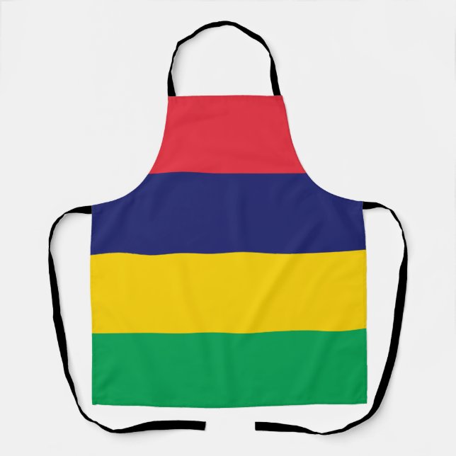 Mauritius Flag Apron (Front)