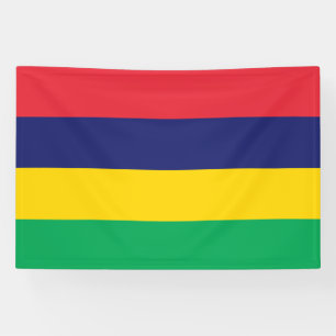 Mauritius Flag Banner