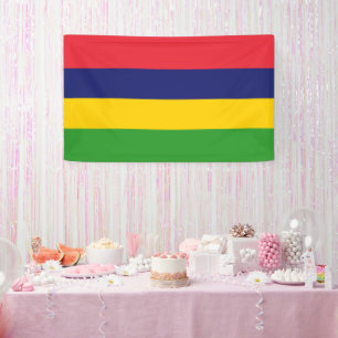 Mauritius flag banner