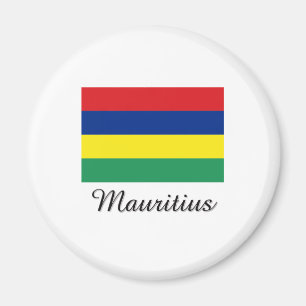 Mauritius Flag Design Magnet