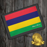 Mauritius flag fashion, Mauritius patriots /sports Trifold Wallet<br><div class="desc">WALLETS: Mauritius & Mauritius Flag fashion - love my country,  travel gifts,  grandpa birthday,  national patriots / sports fans</div>