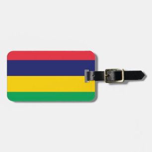 Mauritius Flag Luggage Tag
