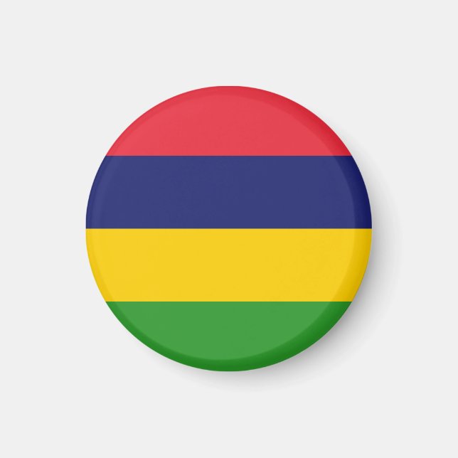Mauritius flag magnet (Front)
