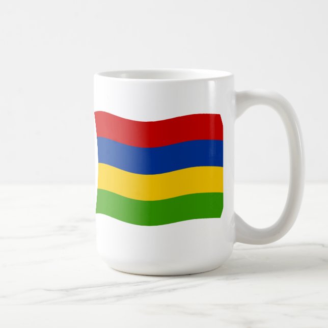 Mauritius Flag Mug (Right)