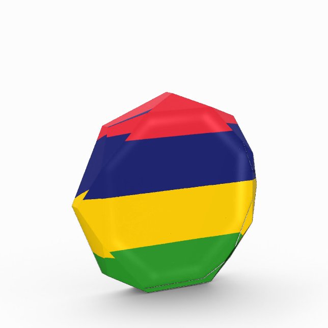 Mauritius flag photo block (Left)