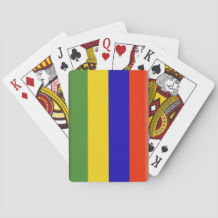 Mauritius Flag Playing Cards