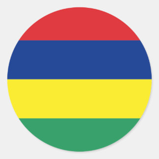 Mauritius Flag Sticker